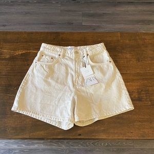 Zara high waisted shorts